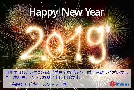 ピキン・謹賀新年2019